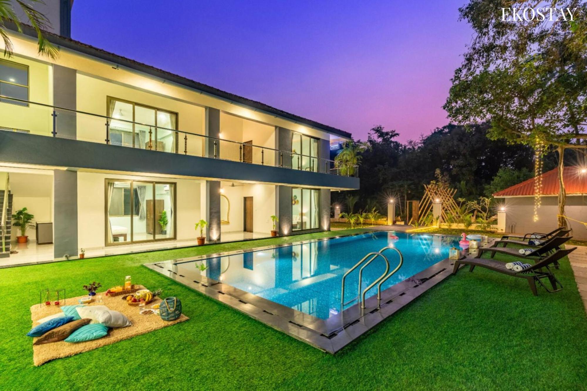 Ekostay Luxe - Casa De Atlantis Alībāg Dış mekan fotoğraf